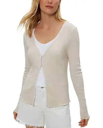 Michael Stars Beatrice V-neck Cardigan - Plus In Cement In Neutral