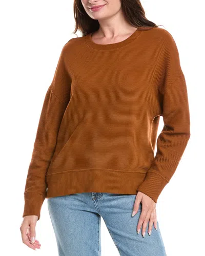 Michael Stars Becca Sweatshirt In Brown
