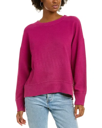 Michael Stars Becca Sweatshirt In Pink