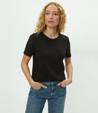Michael Stars Becca Tee In Black