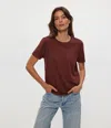 Michael Stars Becca Tee In White