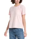 Michael Stars Mady Supima Tee In Pink