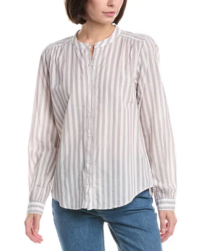 Michael Stars Bethel Button Top In Neutral