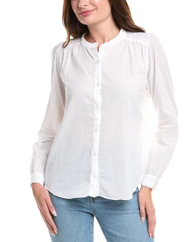 Michael Stars Bethel Button Top In White