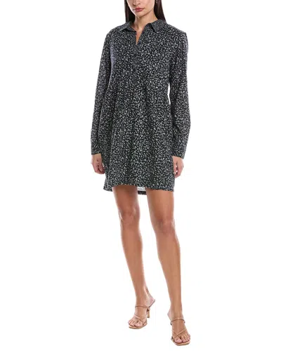 Michael Stars Bianca Shirtdress In Black