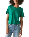 Michael Stars Blake Tee In Kelly