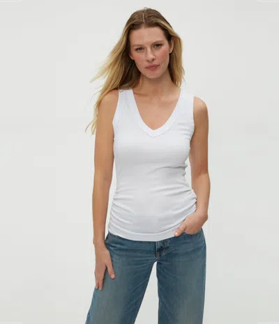 Michael Stars Blanche Ribbed Tank
