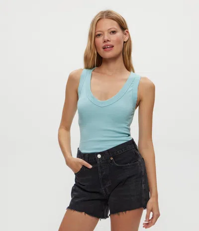 Michael Stars Blanche Ribbed Tank