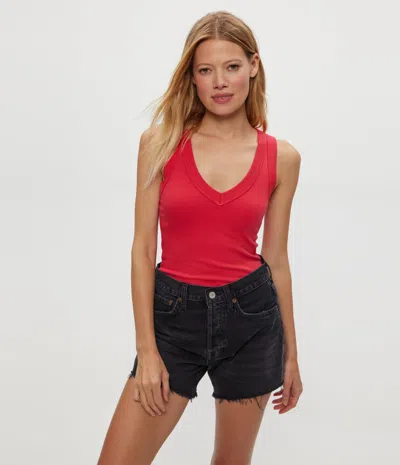 Michael Stars Blanche Ribbed Tank