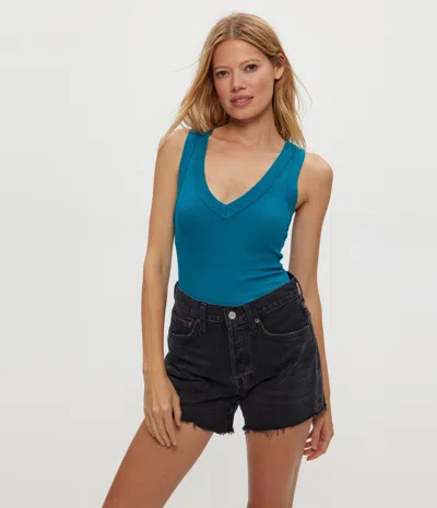 Michael Stars Blanche Ribbed Tank