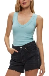Michael Stars Blanche Side Ruched Tank