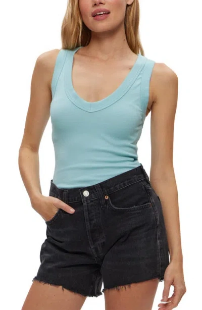Michael Stars Blanche Side Ruched Tank