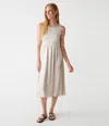 Michael Stars Bridgette Midi Dress In Cement