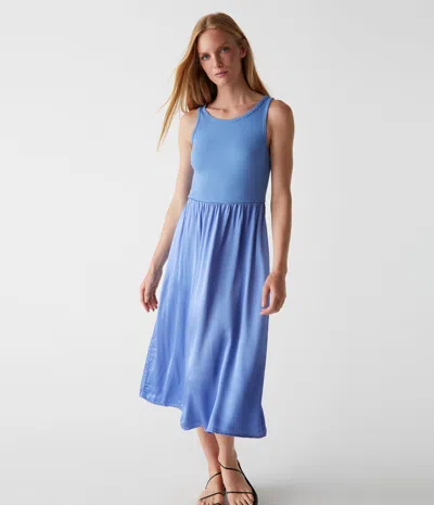 Michael Stars Bridgette Midi Dress In Salt Water