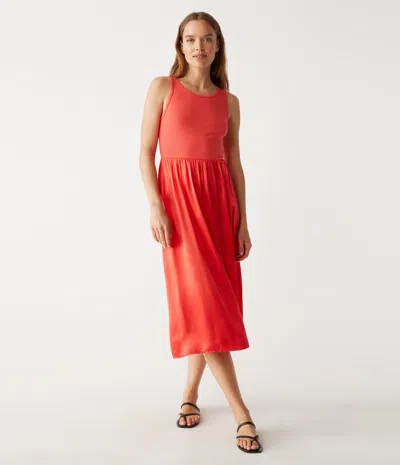 Michael Stars Bridgette Midi Dress In Spritz