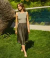 Michael Stars Bridgette Midi Dress In Toffee