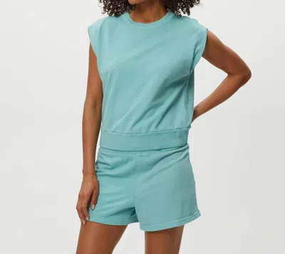 Michael Stars Brooklyn Sweatshirt In Serene In Blue