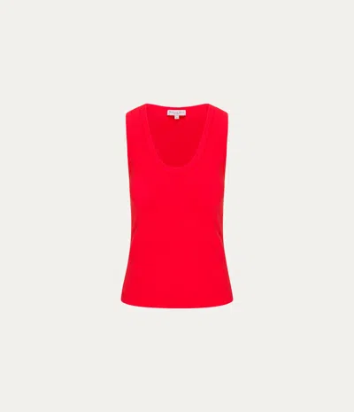 Michael Stars Brynn Scoop Neck Tank In Multi