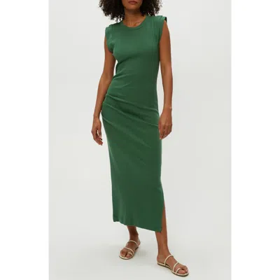 Michael Stars Calliope Cap Sleeve Dress In Palm