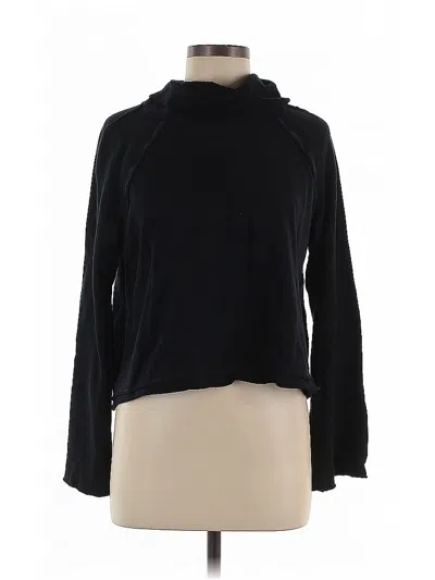 Pre-owned Michael Stars Cardigan Sweater In Black