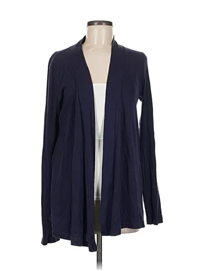 Pre-owned Michael Stars Cardigan Sweater In Blue