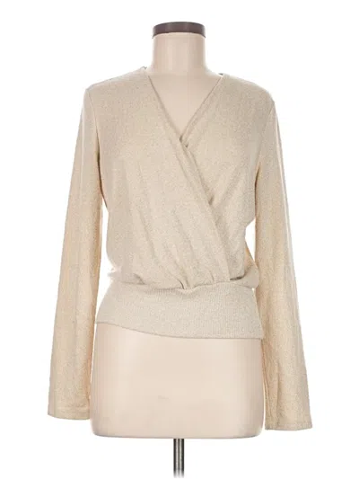Pre-owned Michael Stars Cardigan Sweater In Brown