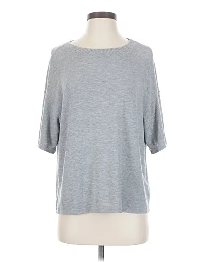 Pre-owned Michael Stars Cardigan Sweater In Gray