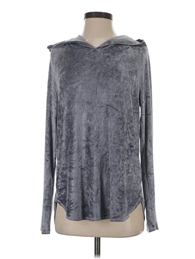 Pre-owned Michael Stars Cardigan Sweater In Gray