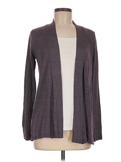 Pre-owned Michael Stars Cardigan Sweater In Gray