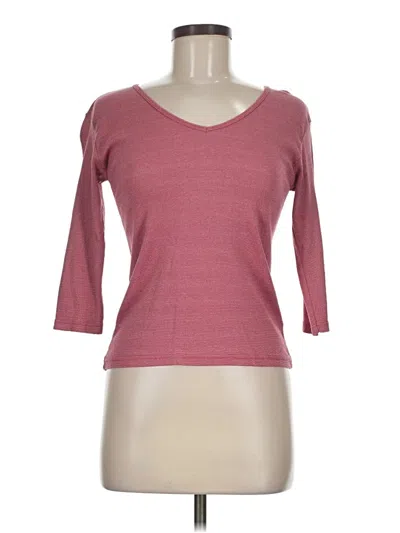Pre-owned Michael Stars Cardigan Sweater In Pink