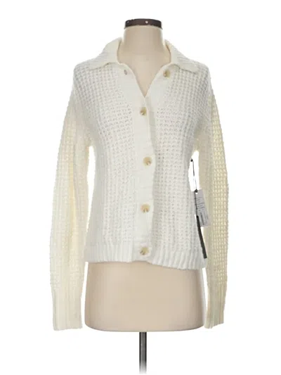 Michael Stars Cardigan Sweater In White