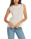 Michael Stars Carol Sweater Vest In Grey