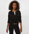 Michael Stars Caroline Cashmere Cardigan In Black