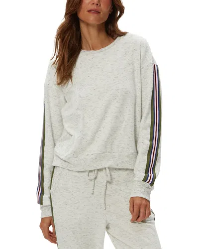 Michael Stars Carrie Relaxed Sweatshirt In White