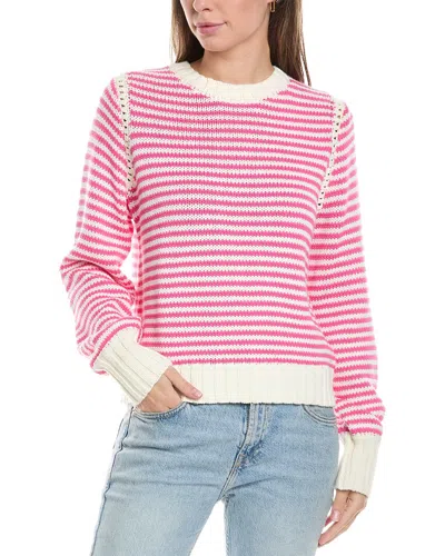 Michael Stars Casey Sweater In Pink