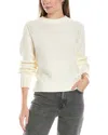 Michael Stars Casey Pullover Sweater In White