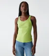 Michael Stars Cassie Tank In Lettuce