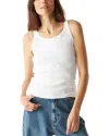 Michael Stars Mia Boyfriend Tank In White