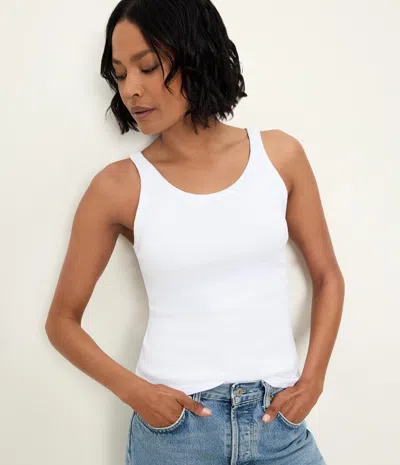 Michael Stars Cassie Tank In White