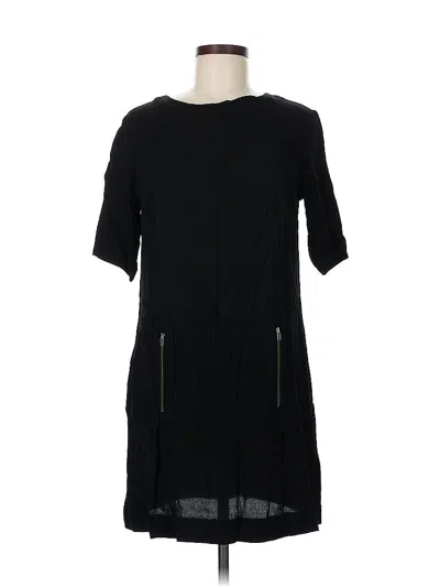 Pre-owned Michael Stars Casual Dress In Black