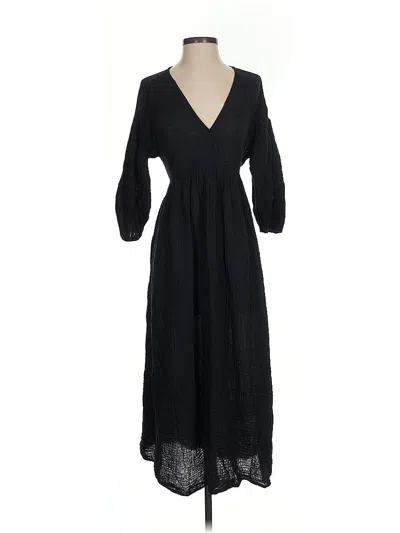 Pre-owned Michael Stars Casual Dress In Black
