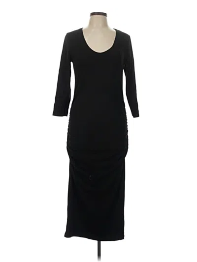 Pre-owned Michael Stars Casual Dress In Black
