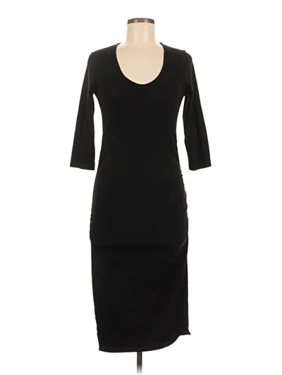 Pre-owned Michael Stars Casual Dress In Black