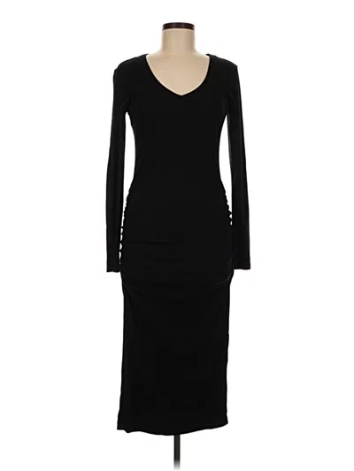 Pre-owned Michael Stars Casual Dress In Black