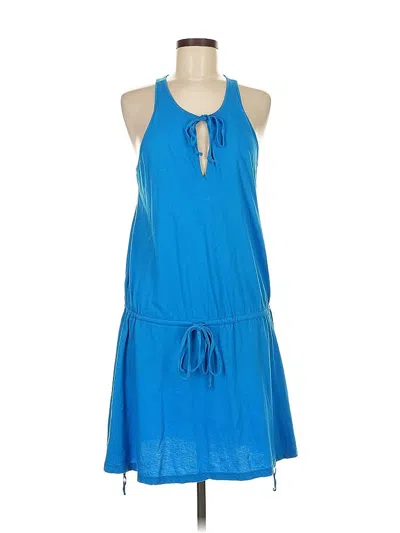 Pre-owned Michael Stars Casual Dress In Blue