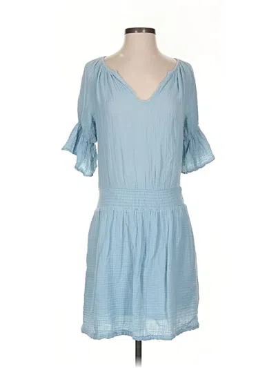 Pre-owned Michael Stars Casual Dress In Blue