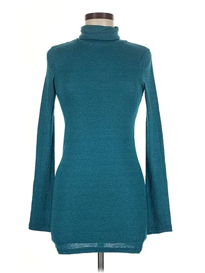 Pre-owned Michael Stars Casual Dress In Blue