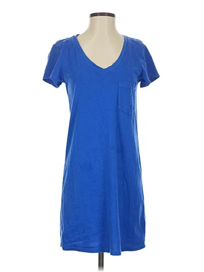 Pre-owned Michael Stars Casual Dress In Blue