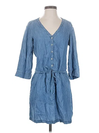 Pre-owned Michael Stars Casual Dress In Blue