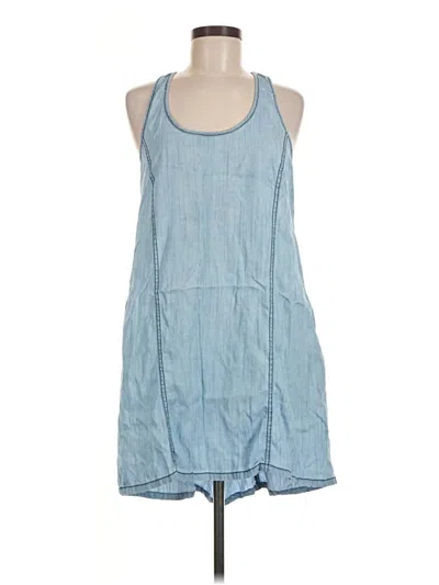 Pre-owned Michael Stars Casual Dress In Blue